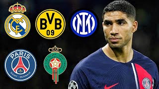 Achraf Hakimi  First amp Last Goal For Every Team [upl. by Dub106]