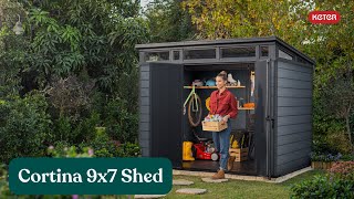 Cortina Storage Shed  Keter [upl. by Mateya]