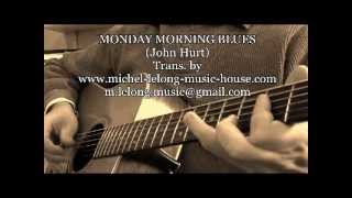 Mississippi JOHN HURT guitar medley by Michel Lelong [upl. by Kelam175]