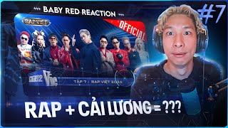 Baby Red Reaction  Rap Việt 2024 Tập 7 [upl. by Nnayrb]