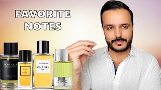 My Favorite Perfume Notes  2 Fragrances per Note [upl. by Eenar]