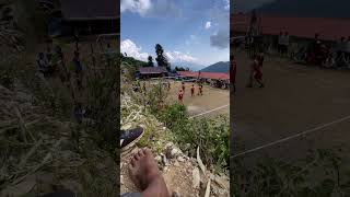 volleyball game volleyball shortvideo subscribemychannel kumrtami7 [upl. by Ellenod122]