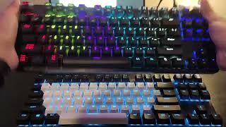 Kogan RGB Rainbow TKL gaming keyboard review  Best Budget keyboard [upl. by Retsevlis579]