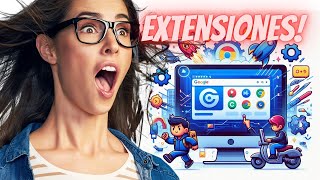 CÓMO Quitar extensiones en Google Chrome PC  INSTALAR y DESINSTALAR EXTENSIONES [upl. by Dragoon]