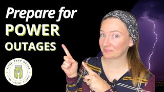 5 Ways to Prepare for Power Outages [upl. by Crescint304]