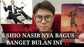 6 SHIO NASIB NYA BAGUS BANGET BULAN INI ‼️ BANYAK KEBERUNTUNGAN DATANG [upl. by Kred]