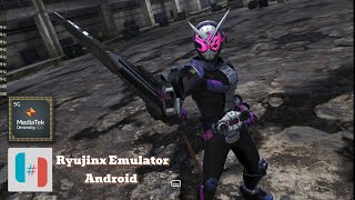 Kamen Rider Climax Scramble  Ryujinx Emulator Android MediaTek Dimensity 700 [upl. by Swen]