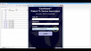 Cerner Fetal Link Launch Sign in and Manual Association [upl. by Brien]