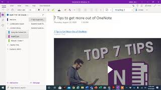 OneNote student install from Schoology and more [upl. by Acirred]