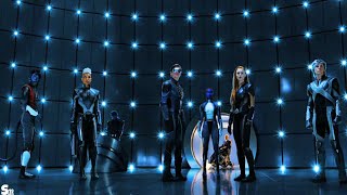 XMen vs Sentinel  Training Ending Scene  XMen  Apocalypse 2016 [upl. by Dare]