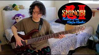 Shinobi 3  Japonesque bass cover [upl. by Bopp]