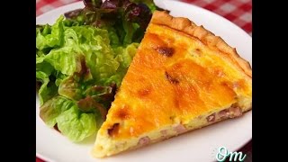 La recette authentique de la Quiche Lorraine [upl. by Lurette]