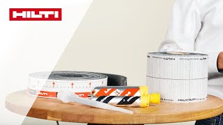 VORSTELLUNG der Brandschutzlösungen von Hilti  Drei Produkte für ihre Sanitäranwendung [upl. by Annavoig]