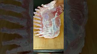 Great recipe for delicious salad with goat ribs youtubeshorts shorts [upl. by Nehgam849]