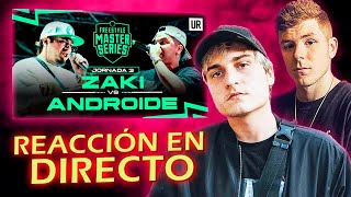 REACCIÓN con BTA a ZAKI VS ANDROIDE  FMSCARIBE J3 2023 [upl. by Barbour]