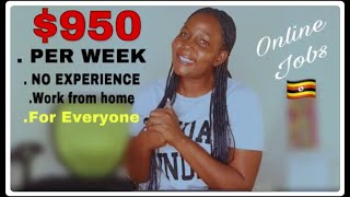 Earn 950 weeklyMake money online in uganda 2022transcription jobs online [upl. by Launam]