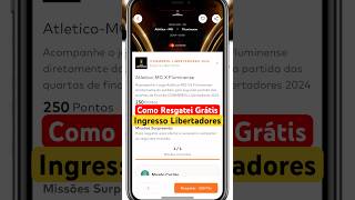 INGRESSO LIBERTADORES GRATIS  DESCUBRA COMO RESGATEI AO USAR O CARTAO E MASTERCARD SURPREENDA [upl. by Bertelli]