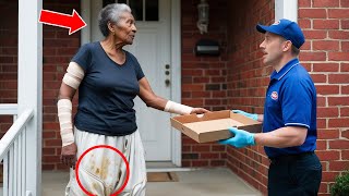 Pizza Courier Notices Elderly Woman’s Odd Behavior Steps Inside and Discovers the Shocking Truth [upl. by Fox]