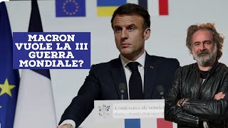 Le dichiarazioni di Macron verso la III guerra mondiale [upl. by Schargel]