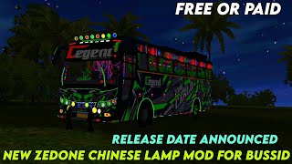 ഇവൻ ഒരു കില്ലാഡി തന്നെ 💞🤭New Zedone Chinese lamp mod for Bussid Zedone Non Bc Mod bussidmods [upl. by Lebasy]