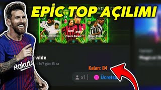 BEDAVA 84 ADET EPİC TOP AÇILIMI 😱 12 TANE EPİC ÇIKARTTIM   EFOOTBALL MOBİLE 2025 TOP AÇILIMI [upl. by Llennod]