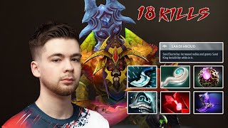 MALR1NE SHOWS WHY SANDKING MID IS OP  RAMPAGE  Dota 2 Gameplay [upl. by Atterrol]