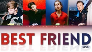 5SOS  Best Friend  color coded lyrics [upl. by Zoara]