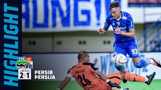 PERSIB Taklukan Persija 21 🔥  Match Highlights PERSIB 2 1 Persija [upl. by Noxaj]