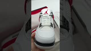 Jordan 4 Red Cement🔥 fypシ songsneakers sneakers sneakerhead unboxingvideo foryou jordan [upl. by Onahpets205]