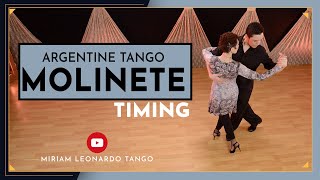 Argentine Tango Molinete Timing [upl. by Zerline738]