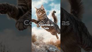 Countries as Cats shorts [upl. by Ahsiekan655]