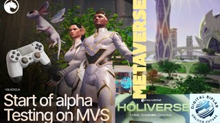 ALPHA TESTING METAVERSE SPACE II holiversemetaverse holichain [upl. by Noirb]