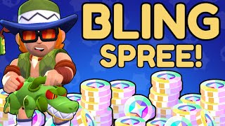 Brawl Stars Bling Shopping Spree 👌10000 Bling 💍W SKINS [upl. by Menedez]