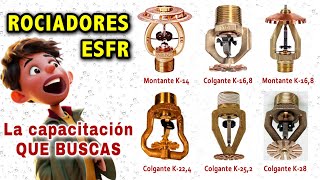 Rociadores ESFR desarrollo y aplicación 🔥💧 [upl. by Norvall]