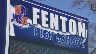 Parents protest after sexual abuse allegations against Fenton High School employee [upl. by Nevaeh]