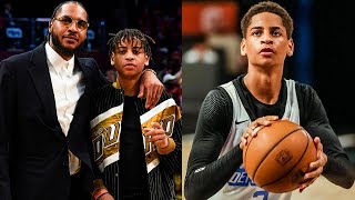 The Carmelo Anthonys Son Kiyan Situation Just Got VERY Interesting [upl. by Omissam38]