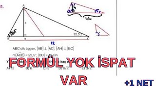 225 675 90 ÜÇGENİ İSPAT ORJİNAL YAYINLARI DİK ÜÇGEN [upl. by Chadabe220]