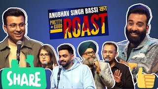 Anubhav Singh Bassi  pretty good roast show  Bassi Roast Best part funnyvideo anubhavsinghbassi [upl. by Annaeel]