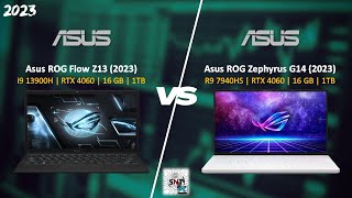 Asus Flow Z13 2023 vs Zephyrus G14 2023 [upl. by Nicol]