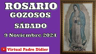 Rosario de hoy Sábado 9 Noviembre 2024 Misterios Gozosos Padre Didier [upl. by Elleined]