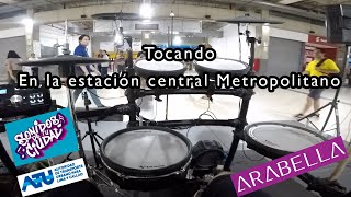 Vlog Tocando en la Estación Central del Metropolitano [upl. by Lamaj]