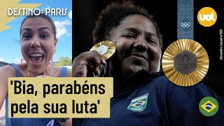 OLIMPÍADAS DA EQUIDADE BEATRIZ SOUZA PARABÉNS PELA SUA LUTA YARA FANTONI EXALTA OURO [upl. by Haliak]