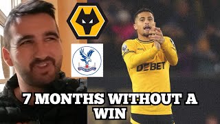 quotWE THREW IT AWAYquot 😡 Wolves 22 Crystal Palace REACTION [upl. by Enyala]