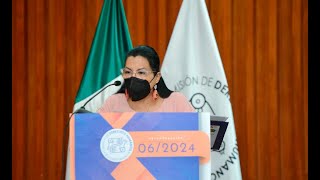 Discurso de la Presidenta de CDHCM en presentación de la Recomendación 062024 [upl. by Aubry]