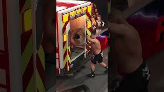 Brock Lesnar Buries Gunther In The Ambulance wwe2k24 wwe2k24gameplay [upl. by Thorn]