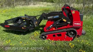 4201 openfront brush cutter mower [upl. by Atnuahs]