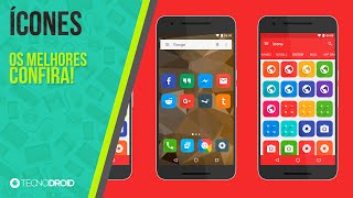 Os melhores pacotes de ícones para personalizar o Android [upl. by Aikahc]