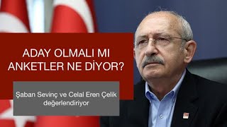 Kılıçdaroğlu aday olmalı mı anket ne diyor Şaban Sevinç Gazeteci Celal Eren Çelik ile konuşuyor [upl. by Tratner]