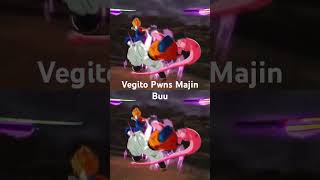 Vegito vs Majin Buu dragonballsparkingzero vegito [upl. by Nylidam]