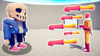 SANS vs UNITS  TABS  Totally Accurate Battle Simulator 2024 [upl. by Gleich57]